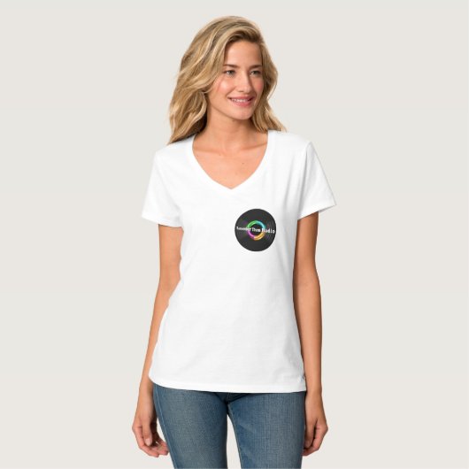 Het RTR-Logo-T-shirt van de dame T-shirt (Voorkant volledig)