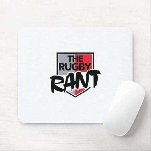 Het Rugby Rant Mousepad Muismat (Met muis)