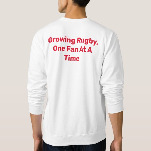 Het Rugby Rant Sweatshirt (Achterkant)