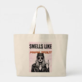 Het ruikt naar MaMa Spirit Grote Tote Bag (Achterkant)