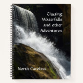Het ruilen van Watervallen en het Vluchtje Fotogra Notitieboek (Voorkant)