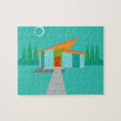 Het ruimte Raadsel van het Huis van de Cartoon van Legpuzzel (Horizontaal)