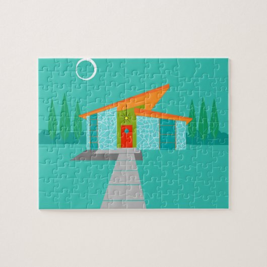 Het ruimte Raadsel van het Huis van de Cartoon van Legpuzzel (Horizontaal)