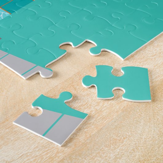 Het ruimte Raadsel van het Huis van de Cartoon van Legpuzzel (Zijkant)