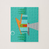 Het ruimte Raadsel van het Huis van de Cartoon van Legpuzzel (Verticaal)