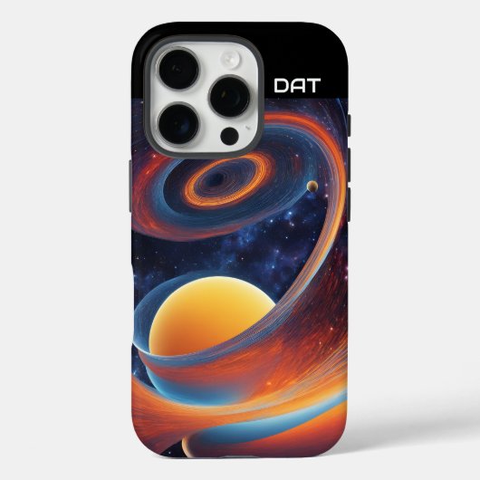 Het ruimte-tijd continuüm kromgetrokken Case-Mate iPhone case (Achterkant)
