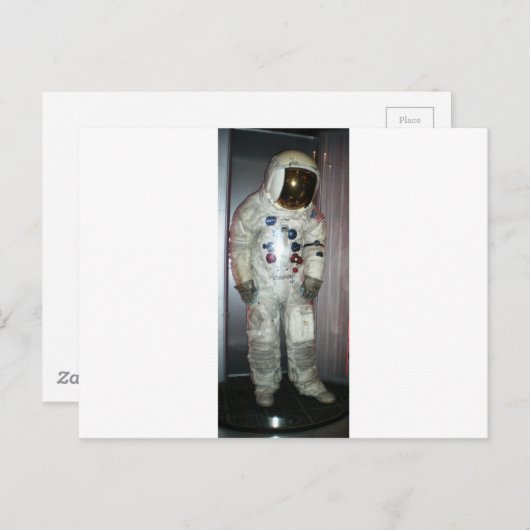 Het Ruimtepak van de Astronaut van NASA Briefkaart (Voorkant / Achterkant)