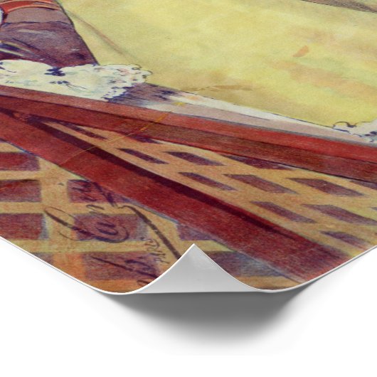 Het ruimtestation Enghien-les-Bains, Frankrijk Poster (Hoek)