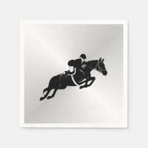 Het ruiter Paard van de Verbindingsdraad Servetten