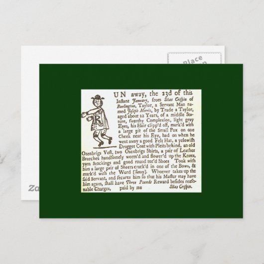 Het Runaway Briefkaart (Voorkant / Achterkant)