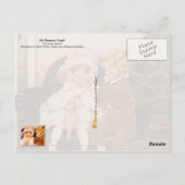 Het Runaway Couple Briefkaart (Achterkant)