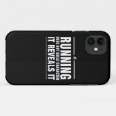 Het runnen bouwt geen Karakter Case-Mate iPhone Case (Achterkant (horizontaal))