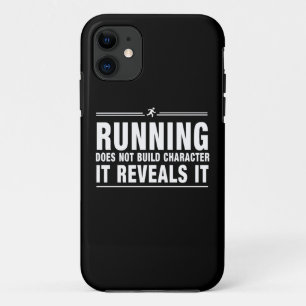 Het runnen bouwt geen Karakter Case-Mate iPhone Case