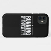 Het runnen bouwt geen Karakter Case-Mate iPhone Case (Achterkant (horizontaal))