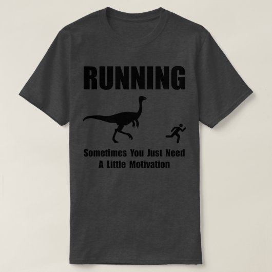 Het runnen Motivation T-shirt (Design voorkant)