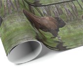 Het runnen van Buffalo & Bos, het Ontwerp van de b Cadeaupapier (Rol Hoek)