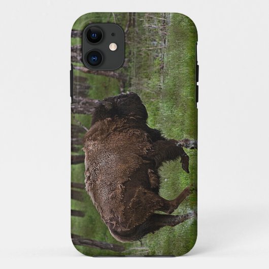 Het runnen van Buffalo & Bos, het Ontwerp van de b Case-Mate iPhone Case (Achterkant)