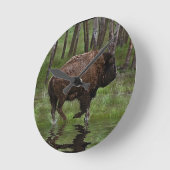 Het runnen van Buffalo & Bos, het Ontwerp van de b Ronde Klok (Hoek)