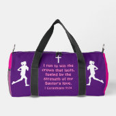 Het runnen van de Race Duffle Bag Plunjezak (Achterkant)