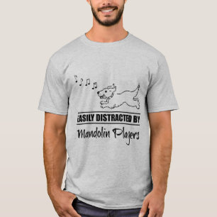 Het runnen van Dog gemakkelijk door Mandolin Spele T-shirt