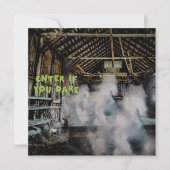 Het runnen van geesten van paarden Scary Barn Hall Kaart (Voorkant)