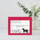 Het runnen van het Briefkaart van de Bulls.. (Staand voorkant)