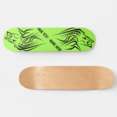 Het runnen van het Skateboard van de Lion - de Tek (Horizontaal)