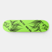 Het runnen van het Skateboard van de Lion - de Tek (Horizontaal)