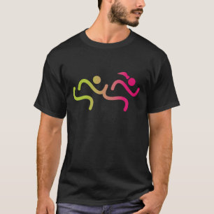Het runnen van Meisjes Forever T-shirt