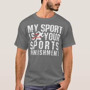 Het runnen van Mijn Sport is jouw sportstrafblad T-shirt