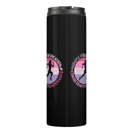 Het runnen van Mindset - het Citaat van de Duurzaa Thermosbeker (Achterkant)