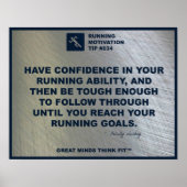 Het runnen van Motivation Tip #034 Poster (Voorkant)