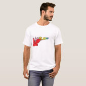 Het runnen van Rabbits Jogging T-shirt (Voorkant volledig)