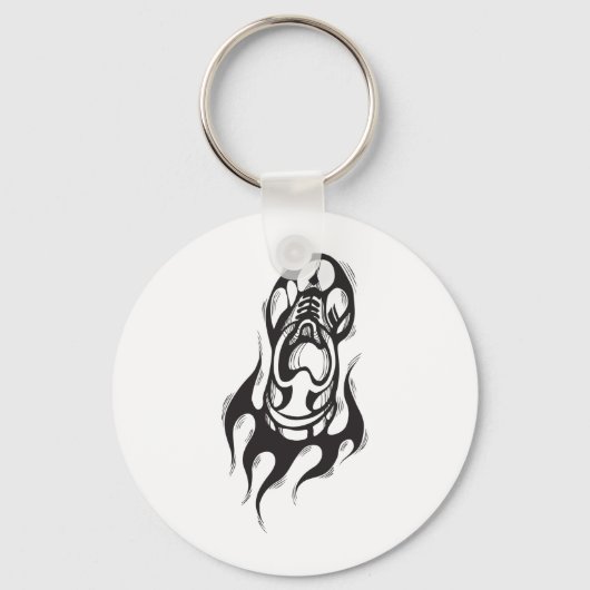 Het runnen van Schoenen Sleutelhanger (Voorkant)