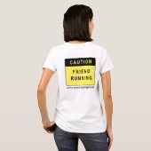 Het runnen van Shirt-Vriend Angels T-shirt (Achterkant volledig)