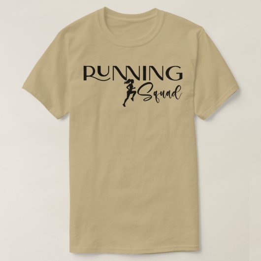 het runnen van vierkante geschenken 2 t-shirt (Design voorkant)