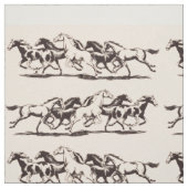 het runnen van wilde paarden druk stof (Swatch)