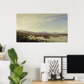 Het Russische leger dat de Donau oversteekt Poster (Thuiskantoor)