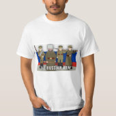 Het Russische leger in de Eerste Wereldoorlog T-shirt (Voorkant)