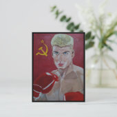 Het Russische schilderij van Alfred Fox Collectabl Briefkaart (Staand voorkant)