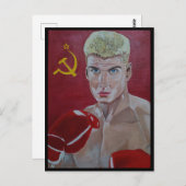 Het Russische schilderij van Alfred Fox Collectabl Briefkaart (Voorkant / Achterkant)