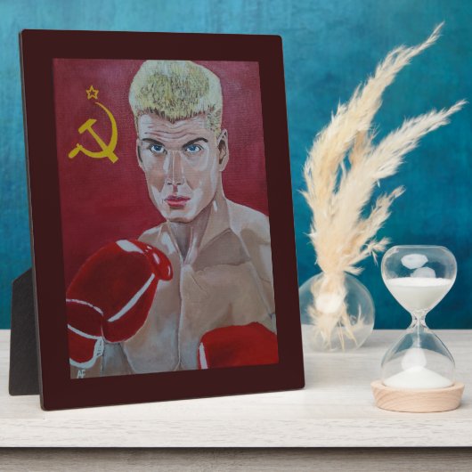 Het Russische Schilderij van Alfred Fox Fotoplaat (Zijkant)