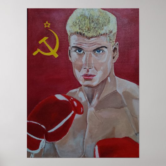 Het Russische Schilderij van Alfred Fox Poster (Voorkant)