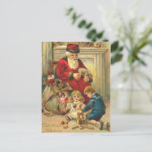 Het Russische Speelgoed van de Kerstkaart van de Feestdagenkaart (Staand voorkant)