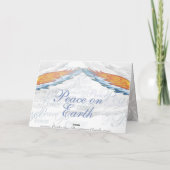 Het Russische Wenskaart van Kerstmis van de Engel Feestdagen Kaart (Achterkant)