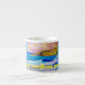 het rusteloze zee espresso kop (Voorkant)