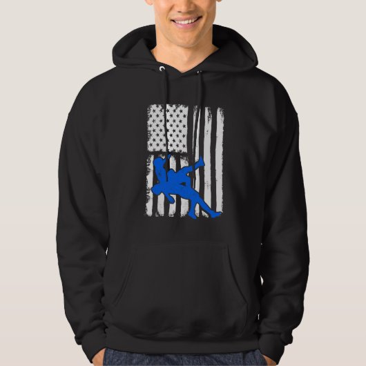 Het rusten van het Licht van de Vlag Blauwe Gift Hoodie (Voorkant)
