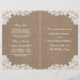 Het Rustic Burlap en het  witte Collectie