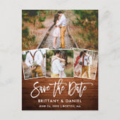 Het Rustic Hood van het Manuscript van de borstel Briefkaart (Voorkant)