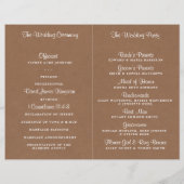 Het Rustic Kraft String Lights Wedding Collectie (Achterkant)